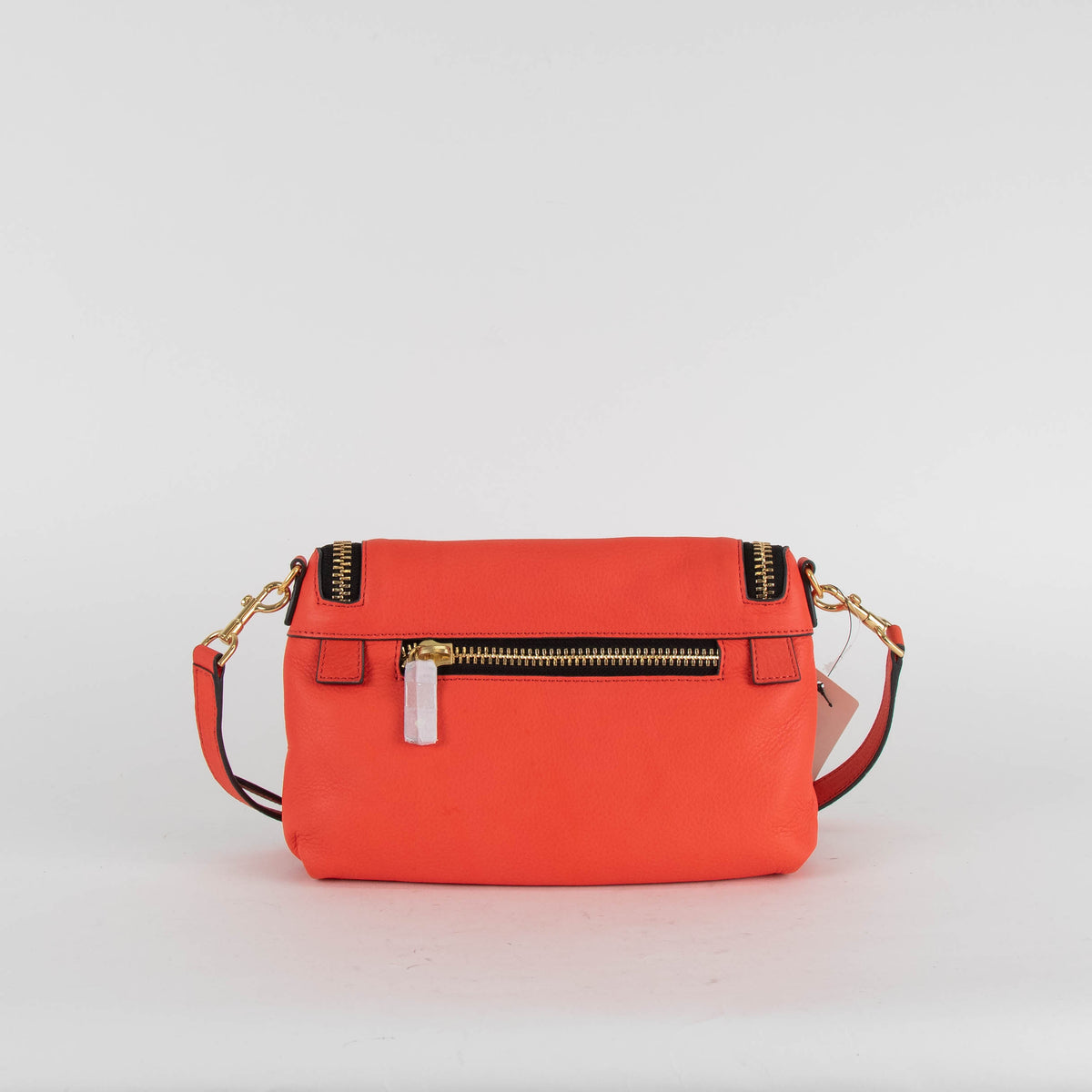 Anya Hindmarch Maxi Zip Vere Red Crossbody Handbag