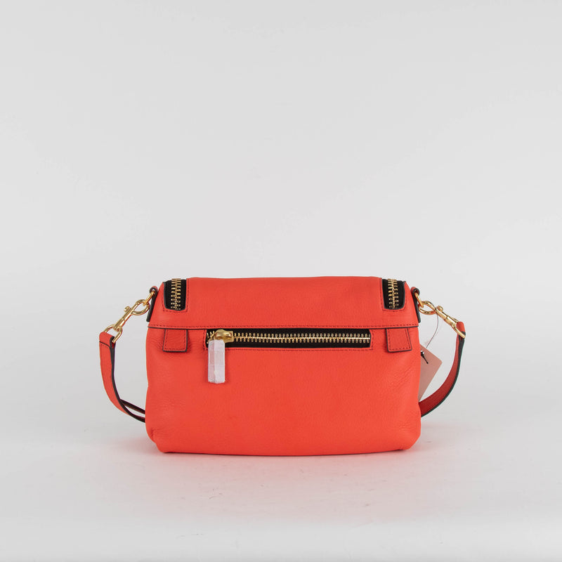 Anya Hindmarch Maxi Zip Vere Red Crossbody Handbag