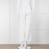 Seven For All Mankind White Straight Leg Jeans