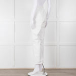 Seven For All Mankind White Straight Leg Jeans