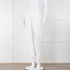 Seven For All Mankind White Straight Leg Jeans