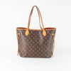 Louis Vuitton Brown Fuchsia Saint Tropez MM Neverfull Bag