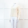 Joseph 100% Cashmere Ivory Cardigan