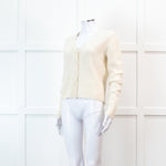 Joseph 100% Cashmere Ivory Cardigan