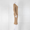 Michael by Michael Kors Gold Rib Knit Dress