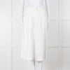 Oska White Linen Blend Culottes