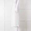 Oska White Linen Blend Culottes