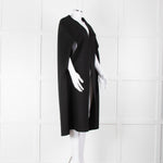 Louise Kennedy Black Wool Long Cape