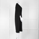 Louise Kennedy Black Wool Long Cape