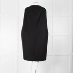 Louise Kennedy Black Wool Long Cape