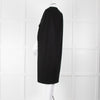 Louise Kennedy Black Wool Long Cape