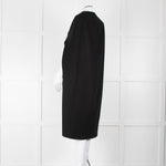 Louise Kennedy Black Wool Long Cape