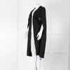 Louise Kennedy Black Wool Long Cape