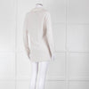 Amina Rubinacci Light Grey Cashmere Blend Edge To Edge Cardigan
