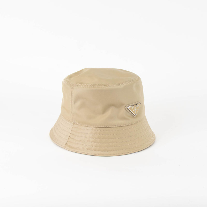 Prada Beige Re-Nylon Bucket Hat