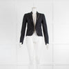 D Squared Black Sequin Label Tuxedo Blazer