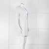 Amina Rubinacci Light Grey Tiny Sequin Cotton Blend Cardigan