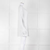 Amina Rubinacci Light Grey Tiny Sequin Cotton Blend Cardigan