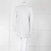 Amina Rubinacci Light Grey Tiny Sequin Cotton Blend Cardigan