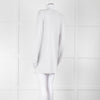 Amina Rubinacci Light Grey Tiny Sequin Cotton Blend Cardigan