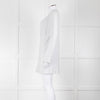 Amina Rubinacci Light Grey Tiny Sequin Cotton Blend Cardigan