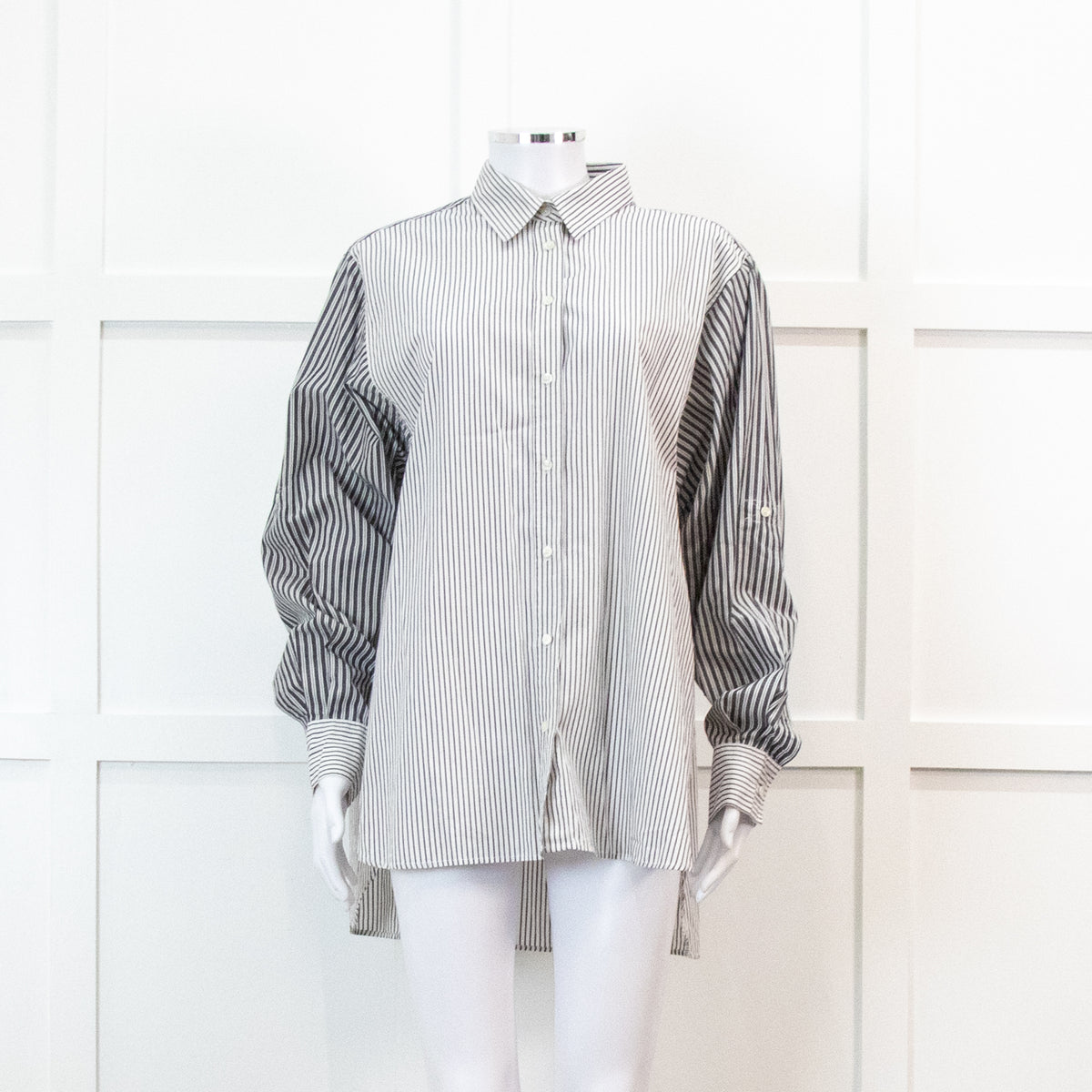 Closed Organic Cotton Stripe Oversized Shirt