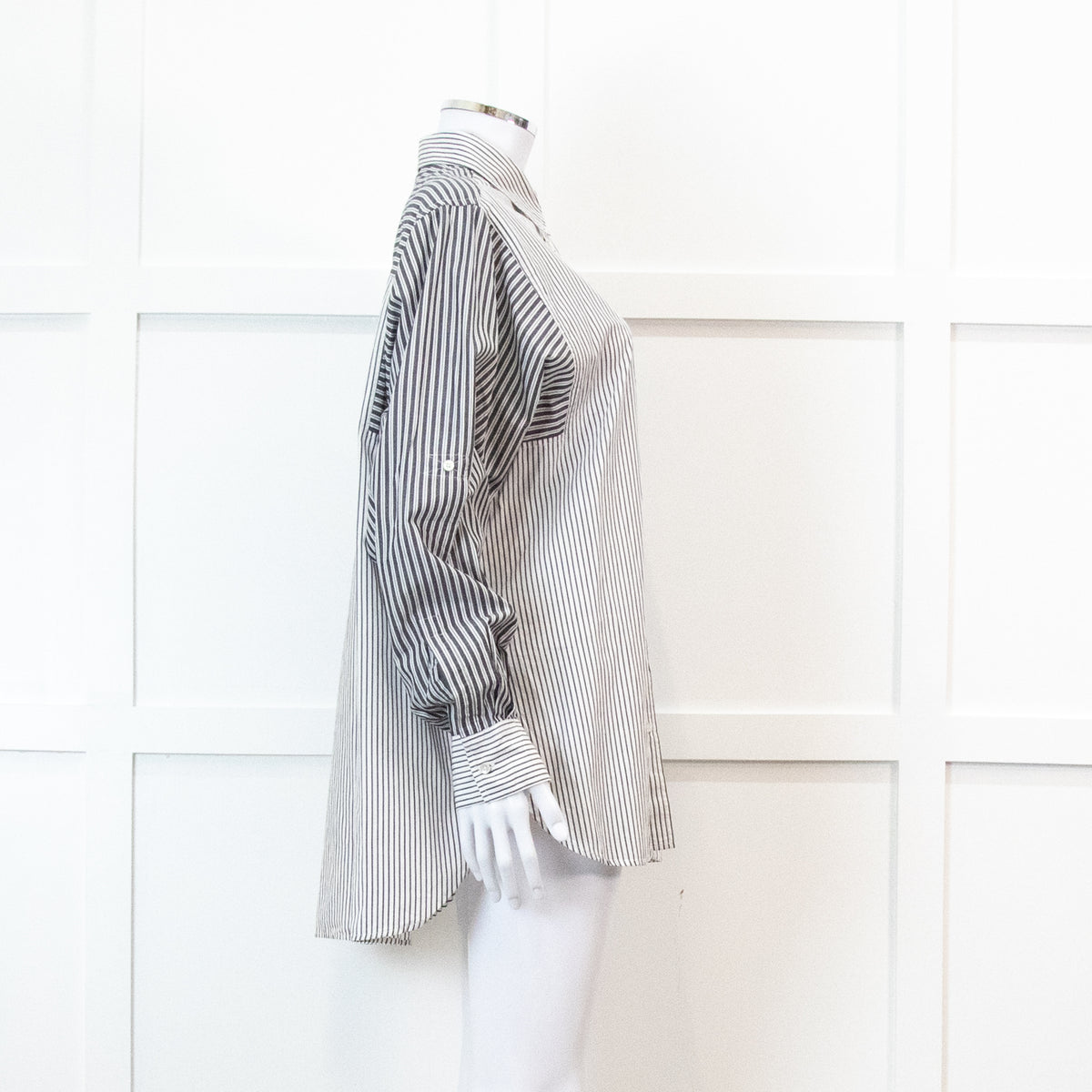 Closed Organic Cotton Stripe Oversized Shirt