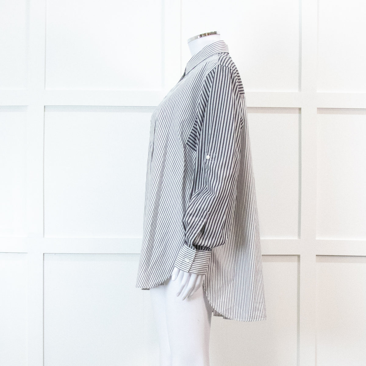 Closed Organic Cotton Stripe Oversized Shirt