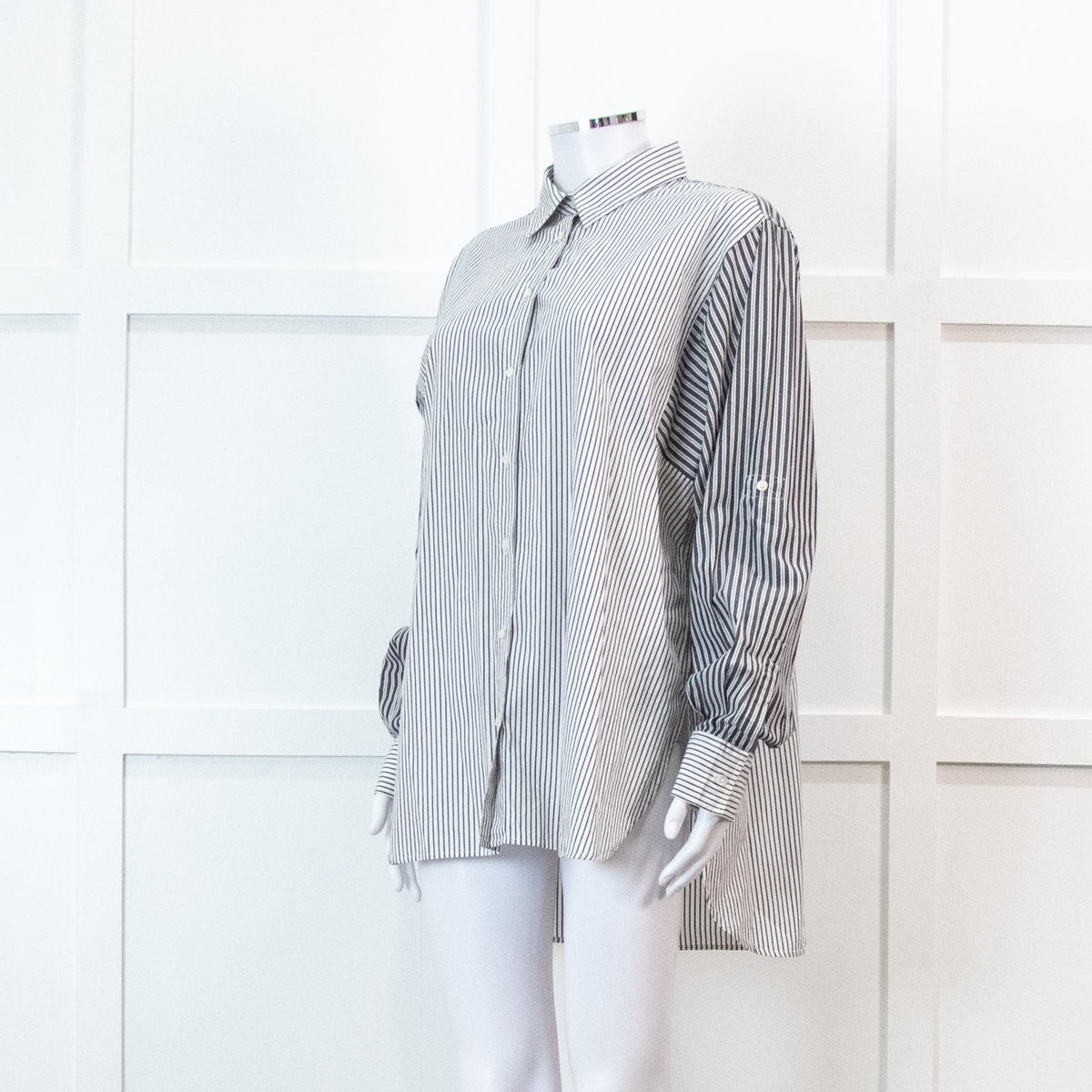 Closed Organic Cotton Stripe Oversized Shirt