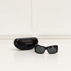 Prada Black Logo Wrap Around Sunglasses