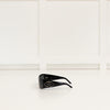Prada Black Logo Wrap Around Sunglasses