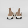 Balenciaga Beige White Sole Sock Speed Trainers