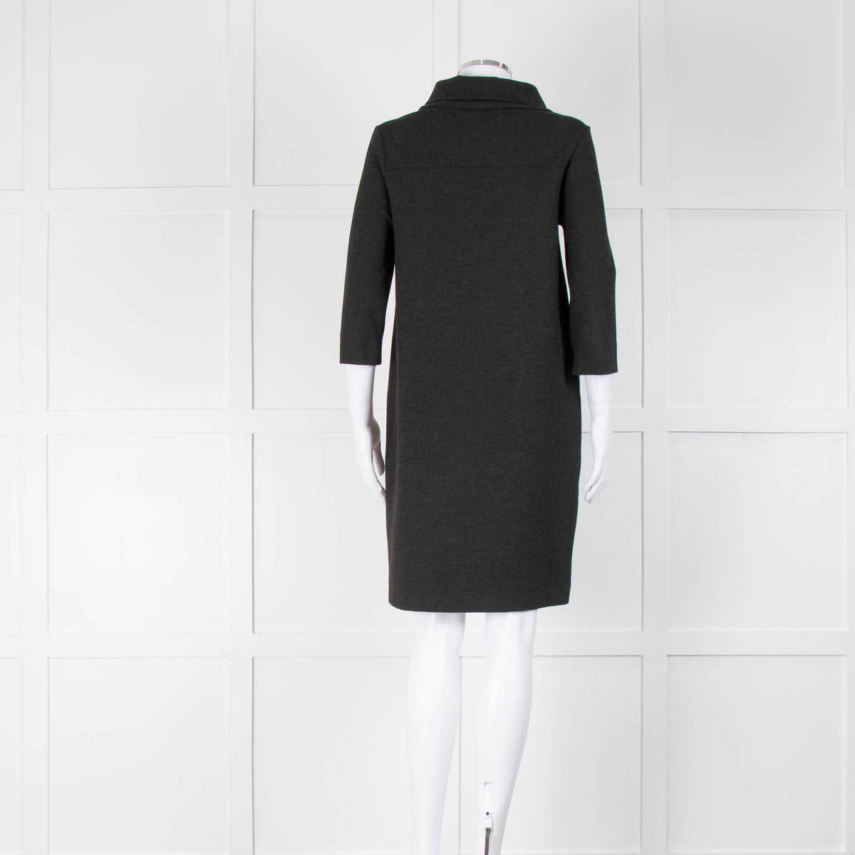 D'EXTERIOR Grey Dress With Shoulder Detail