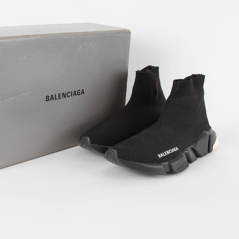 Balenciaga Black Speed Sock Trainers