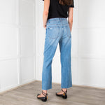 DL1961 Patti Straight in Blue Wash