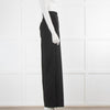 Me+Em Black White Pinstripe Ponte Track Pant