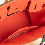 Hermes Rose Jaipur Birkin 30 Bag In Epsom Leather Palladium Hardware