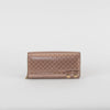 Gucci Rose Gold Long Wallet With Chain