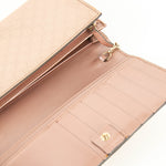 Gucci Rose Gold Long Wallet With Chain