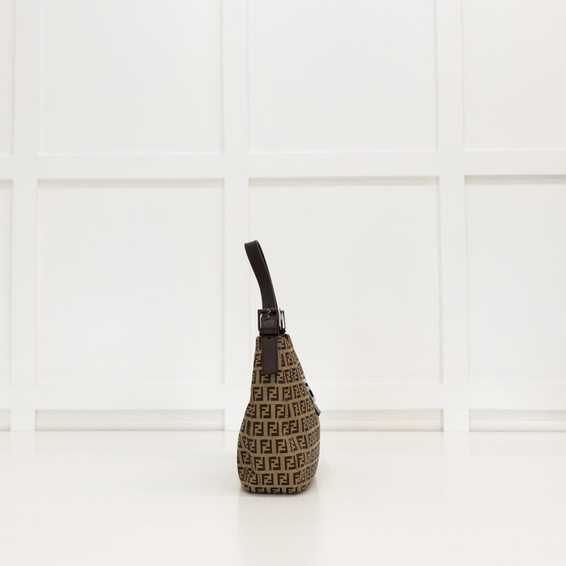 Fendi Zucchino Vintage Shoulder Bag