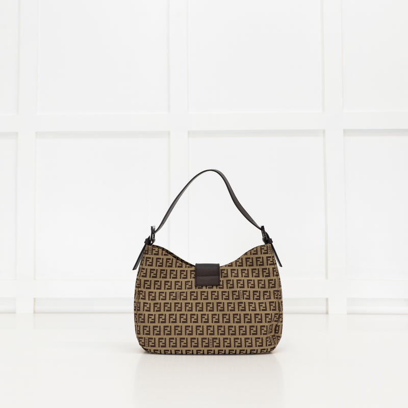 Fendi Zucchino Vintage Shoulder Bag