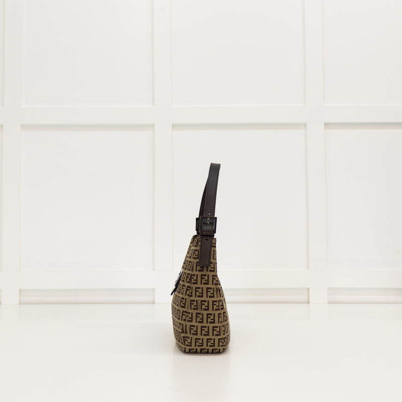 Fendi Zucchino Vintage Shoulder Bag