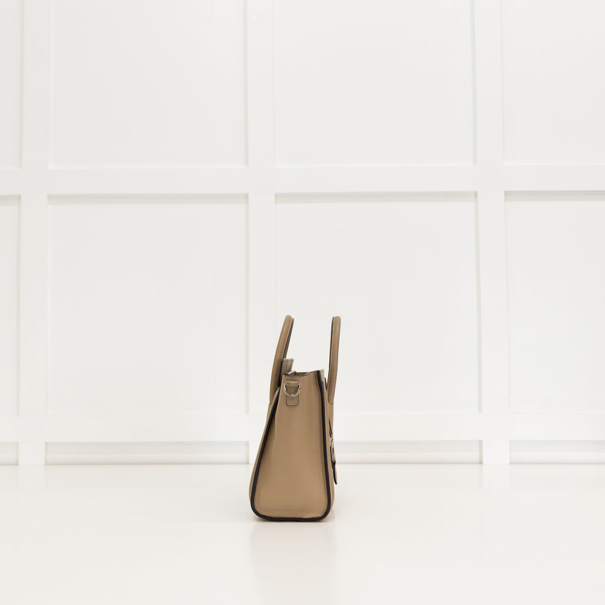 Celine Beige Nano Luggage Tote