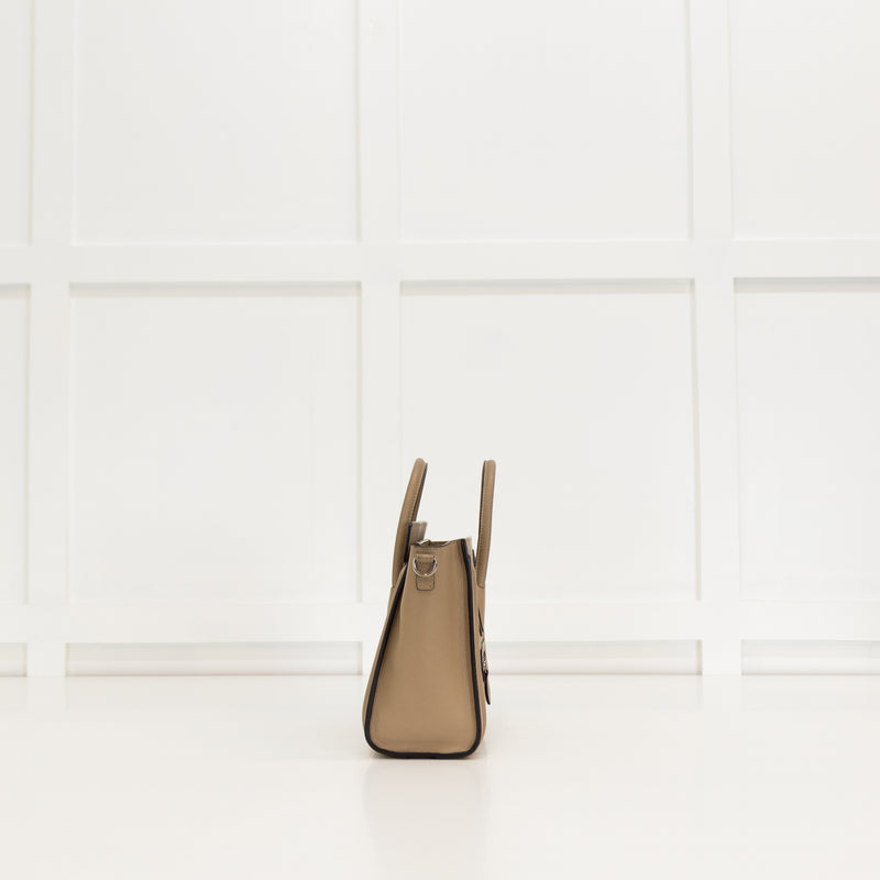 Celine Beige Nano Luggage Tote