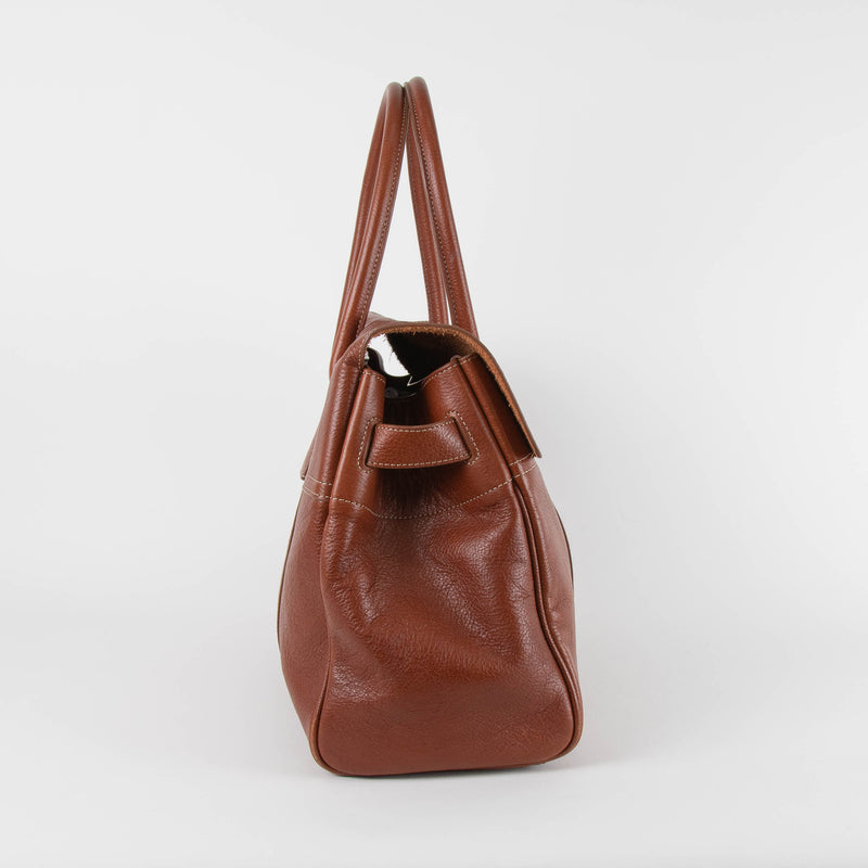 Mulberry Brown Bayswater Leather Handbag