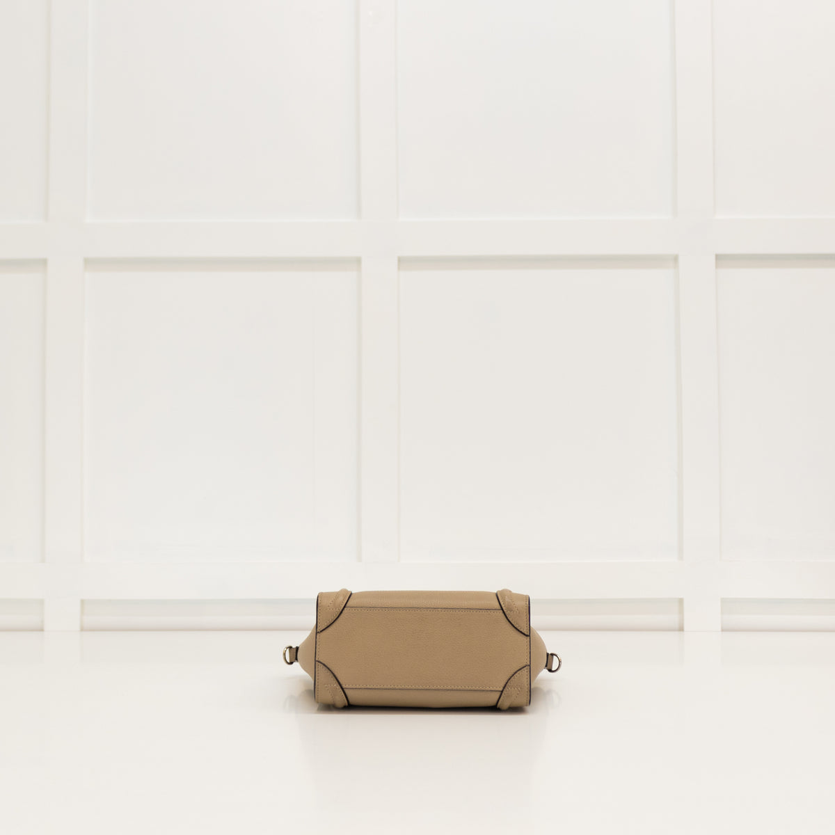 Celine Beige Nano Luggage Tote