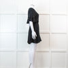 Iro Black Wrap Mini Dress