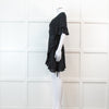 Iro Black Wrap Mini Dress