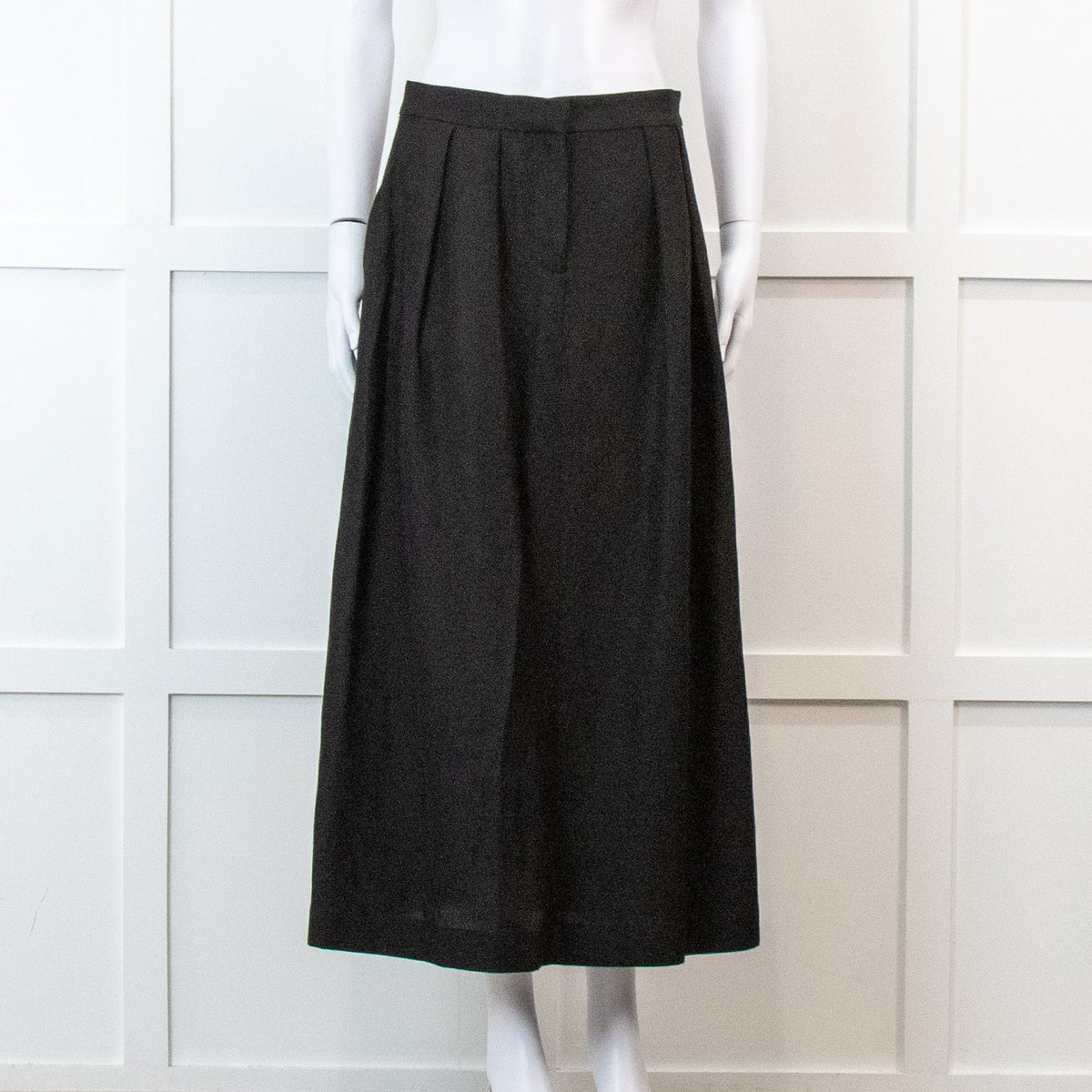 Fabiana Filippi Black Linen Skirt