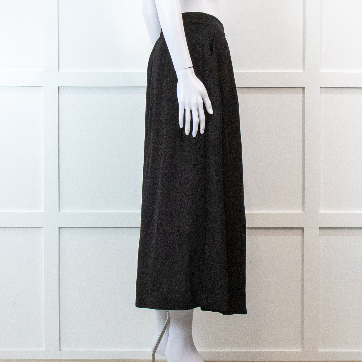 Fabiana Filippi Black Linen Skirt